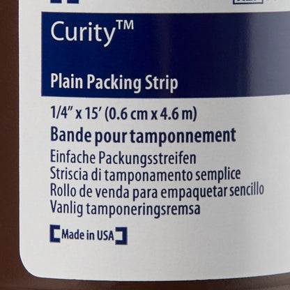 PACKING STRIP, NASAL PLAIN 1/4"X5YDS (12/CS)