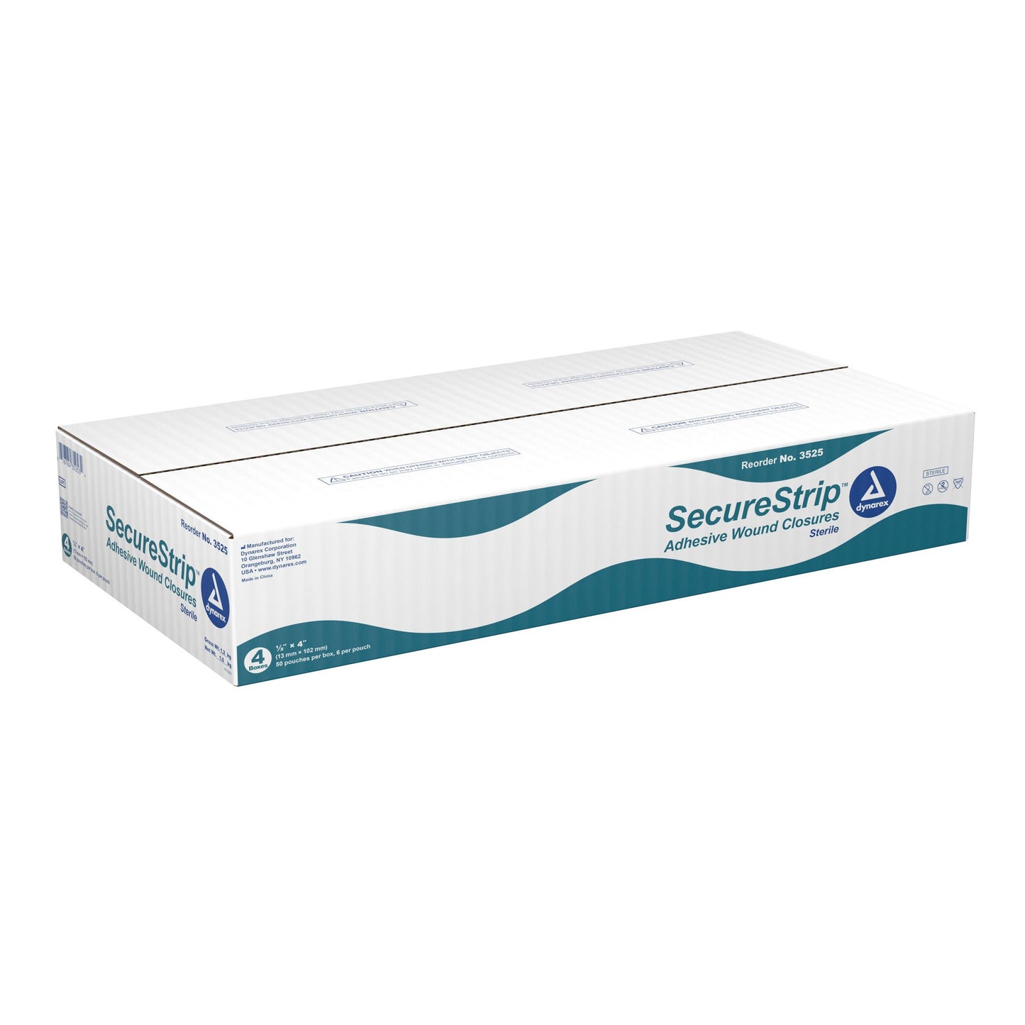 CLOSURE, WOUND STRIP STR 1/2X4" (6/PK 50PK/BX 4BX/CS)