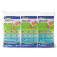 PLANNER, PILL EZY DOSE WEEKLY 3XDAY RAINBOW (3/PK)