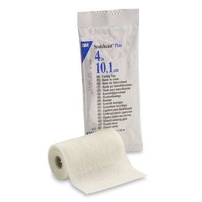 TAPE, CAST SCOTCHCAST 4"X4YDS WHT (10RL/BX)