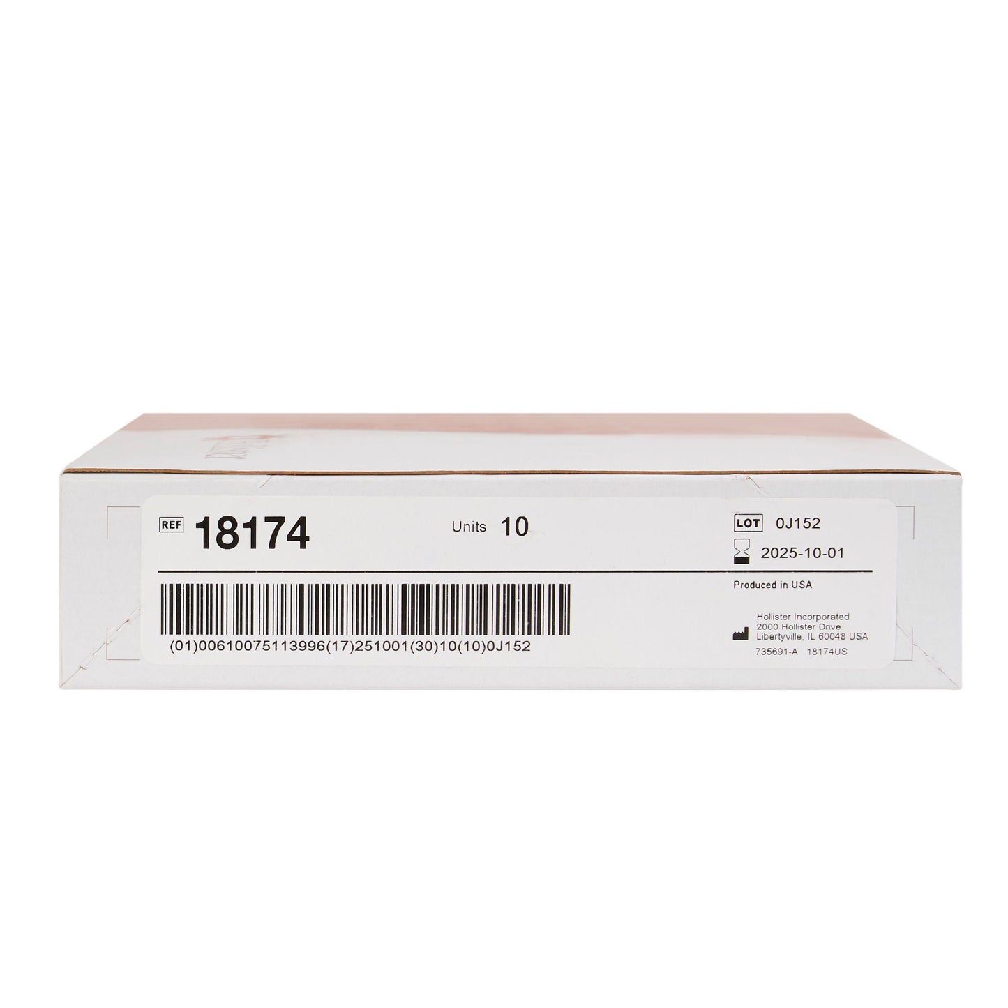 POUCH, NEW IMAGE DRN CLAMP CLR2 3/4" (10/BX)