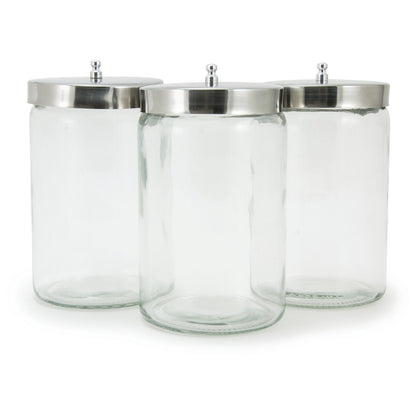 JAR, SUNDRY W/LID UNLABELED LF7"X4-1/4" (1/EA 6/BX)