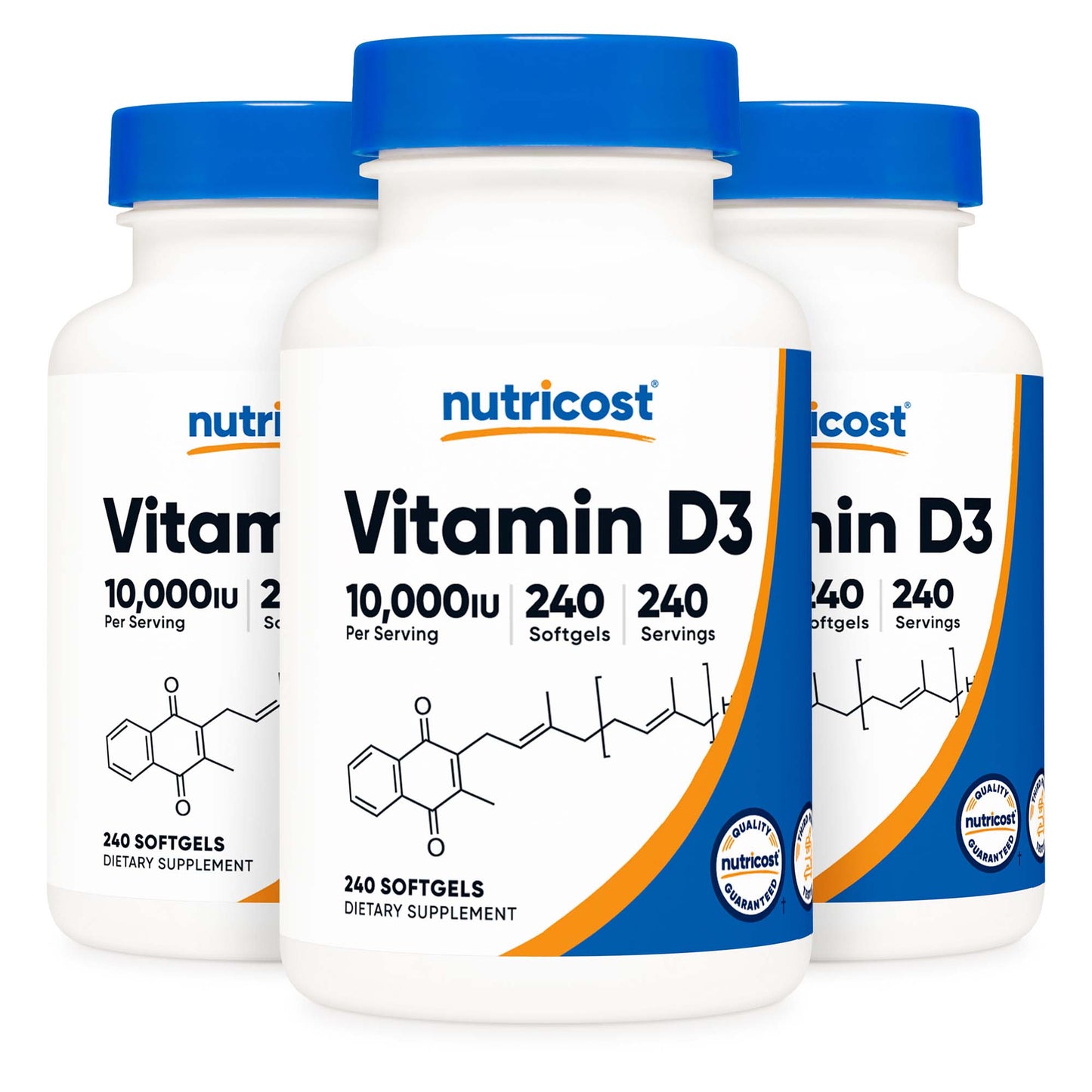 VITAMIN D3, SGEL 10,000IU (240/BT 12BT/CS)