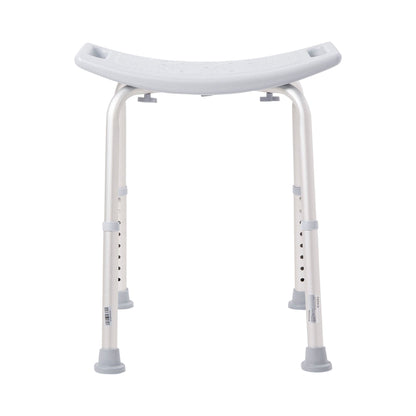 BENCH, BATH W/O BACK ALUMINUM FRAME 300LBS