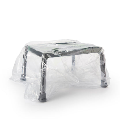 STOOL, FOOT DLX SILVER VEIN FINISH