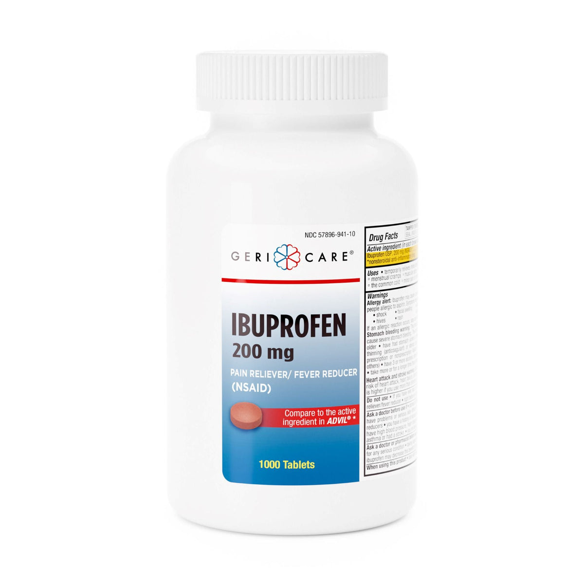 IBUPROFEN, TAB 200MG (1000/BT 12BT/CS)