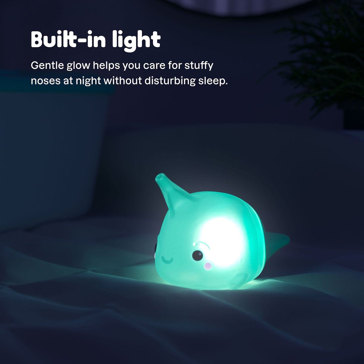 BULB, NASAL LIGHT-UP NARWHAL (12/CS)