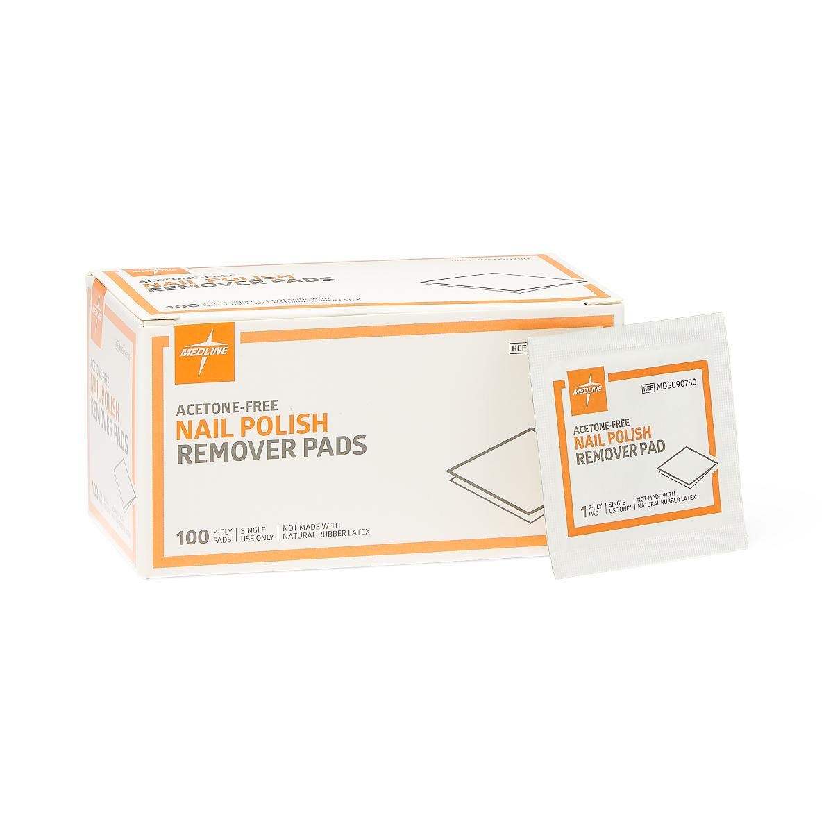 PAD, NAIL POLISH REMOVER (100/BX 10BX/CS)