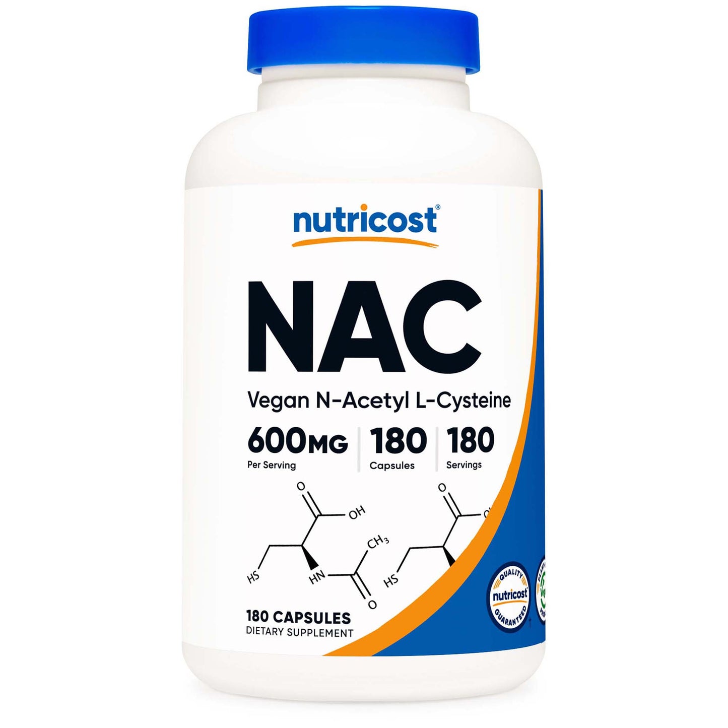 VITAMIN, CAP N-ACETYL L-CYSTEINE NAC 600MG (180/BT 12BT/CS)