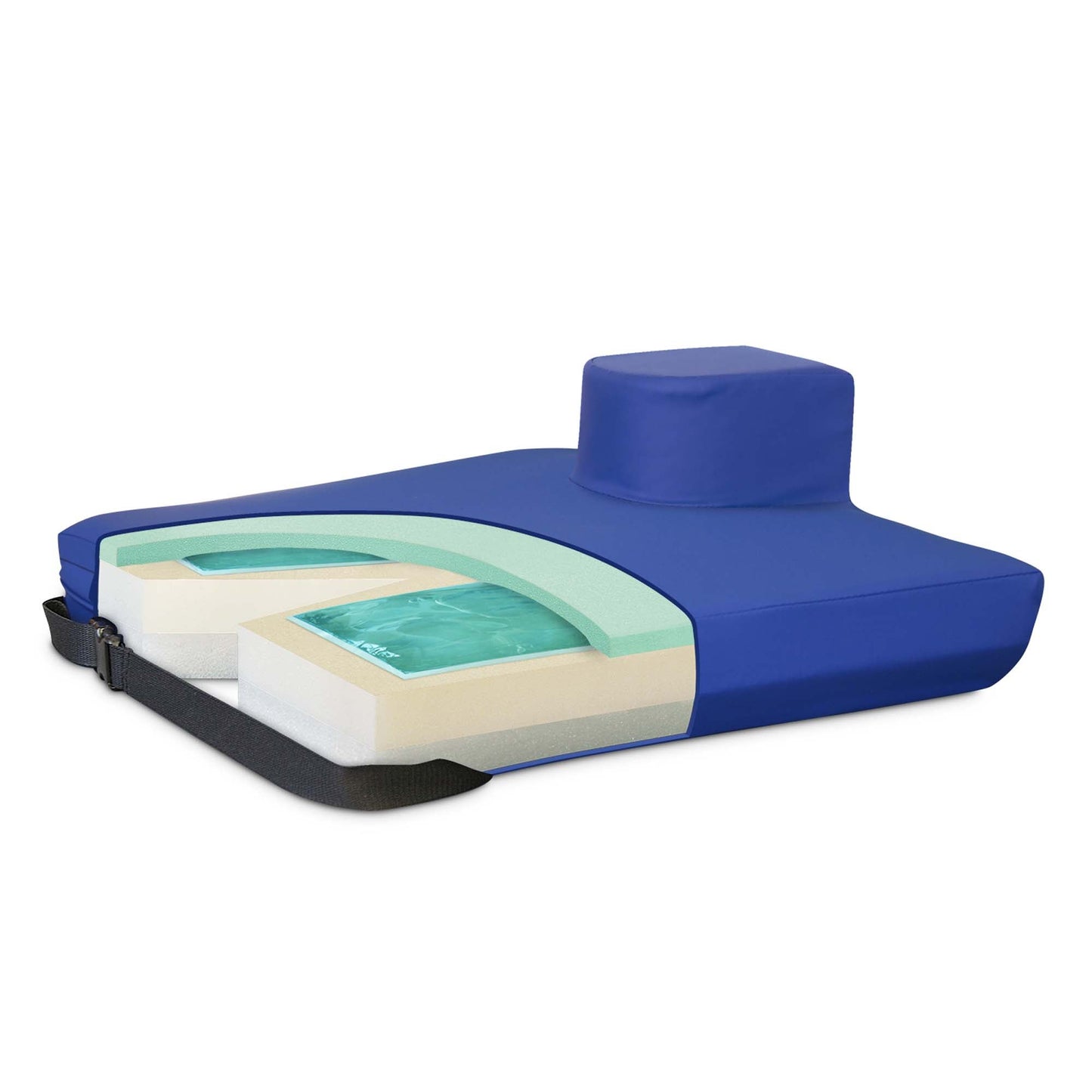 CUSHION, APEX CORE COCCYX GEL FOAM F/W/C 20"X16"X3"