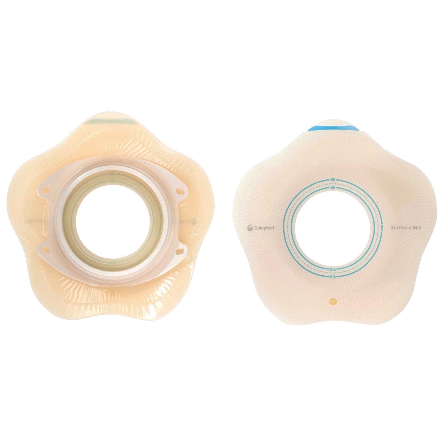 BARRIER, OSTOMY SENSURA CLICK PRECUT 2PC BLU 1 3/4" (5/BX)