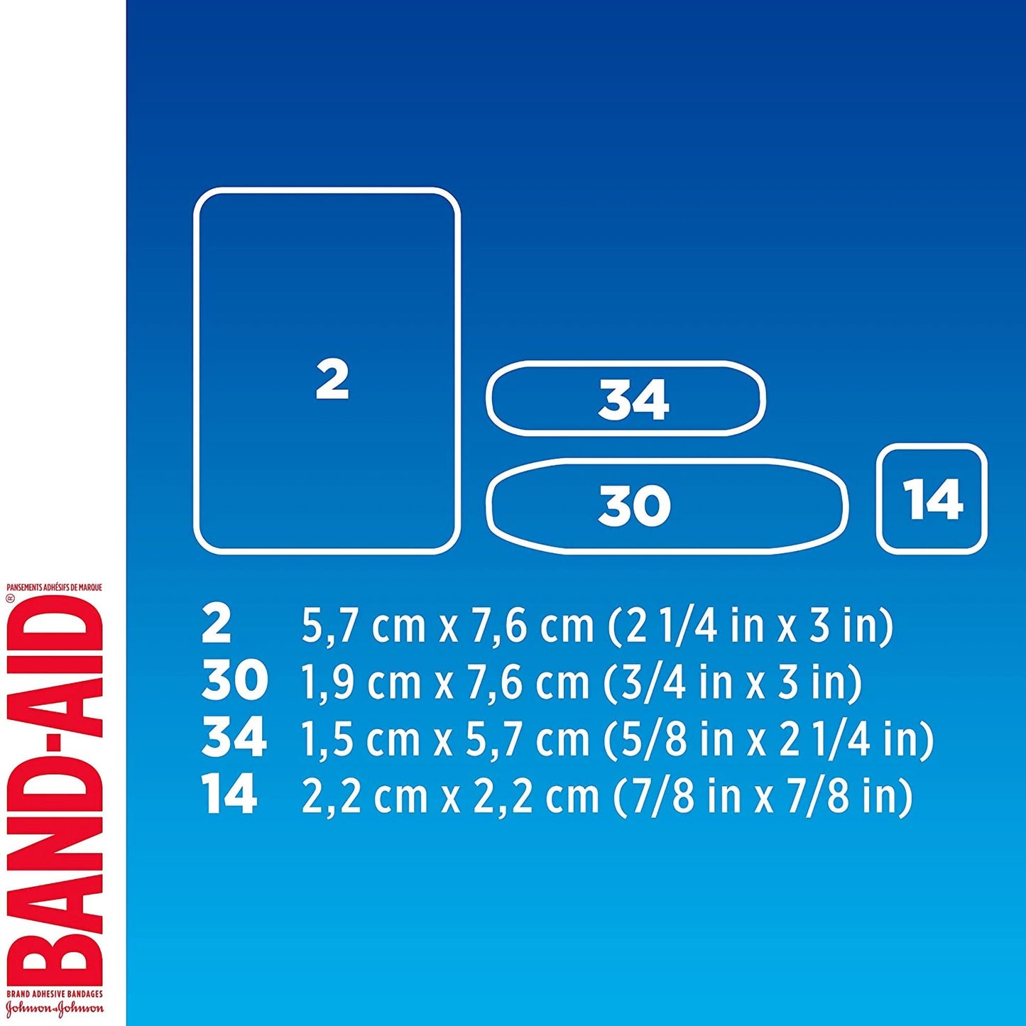 BANDAGE, ADH SHEER ASST (80/BX24BX/CS)