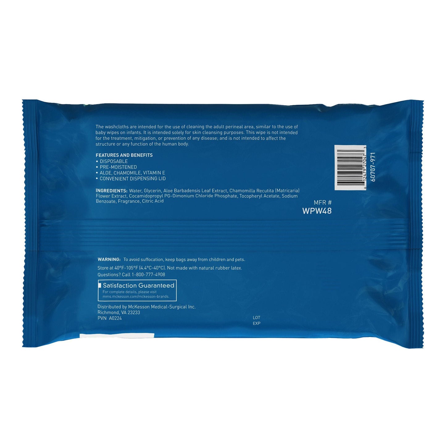 WIPE, PRE-MOIST W/DSPN LID (48/PK 12PK/CS)