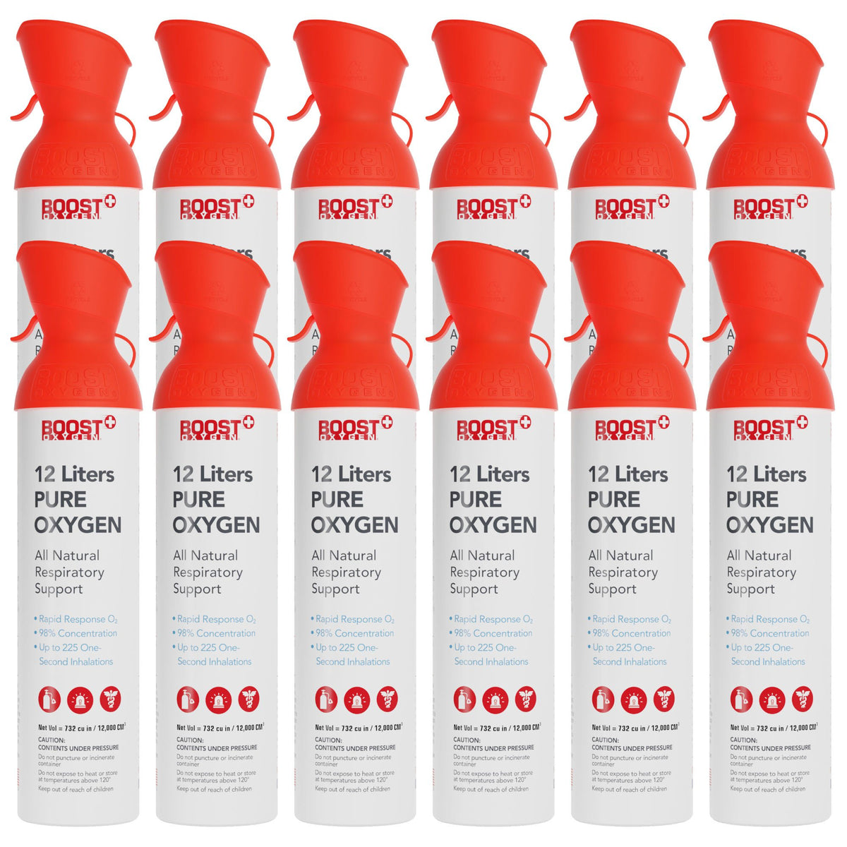 CANISTER, OXY PORT RAPID RESPONSE 12L (12/CS)