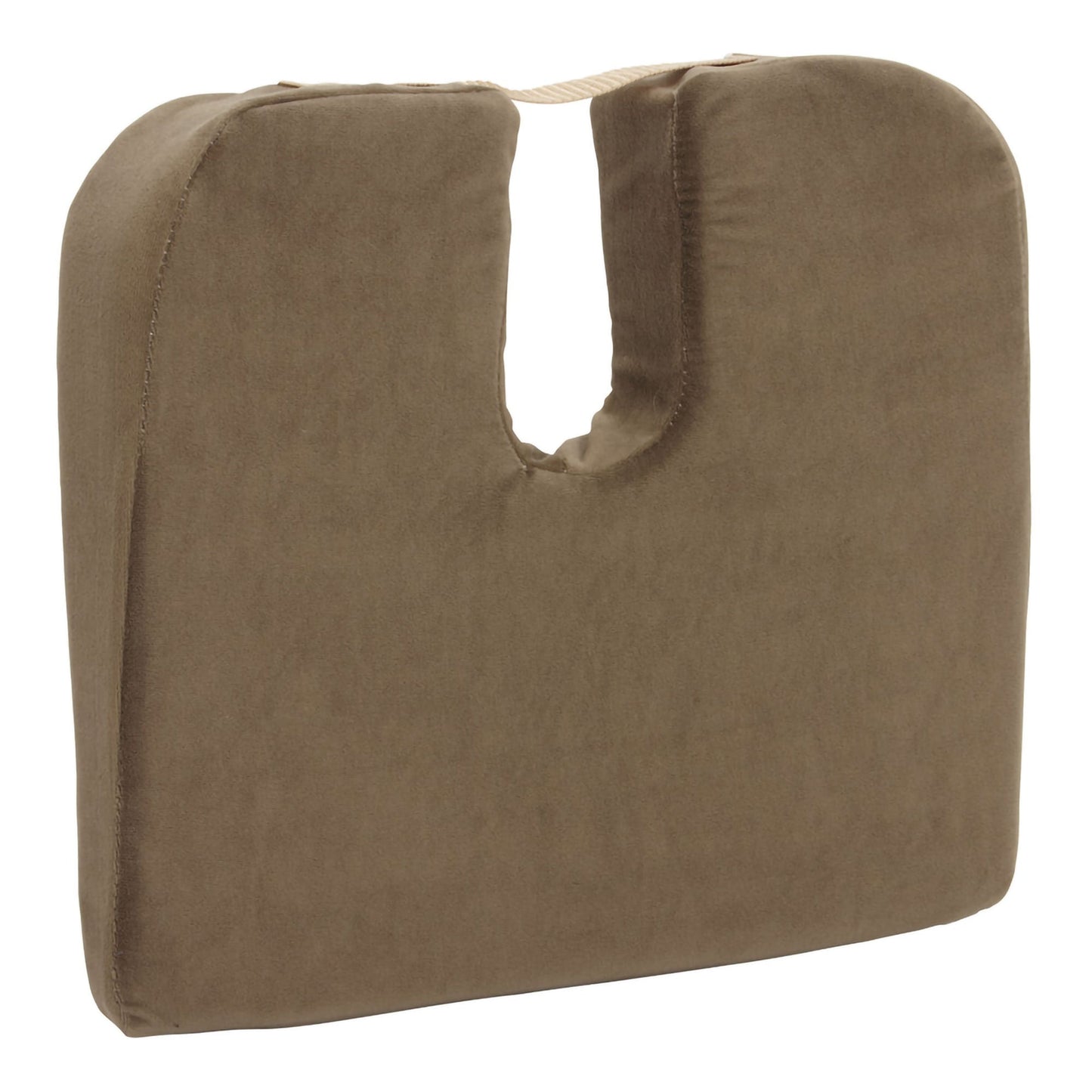 CUSHION, FOAM SEAT DMI F/COCCYX SUPP & BETTER POSTURE CAMEL