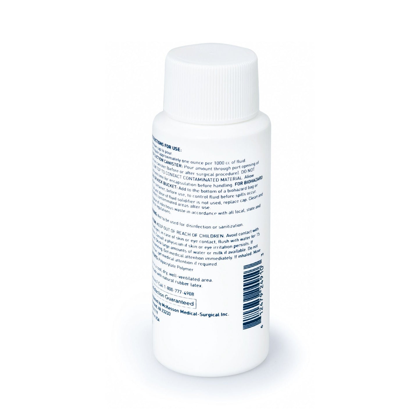 SOLIDIFIER, FLUID W/SCREW CAP BOTTLE 750CC (75/CS)