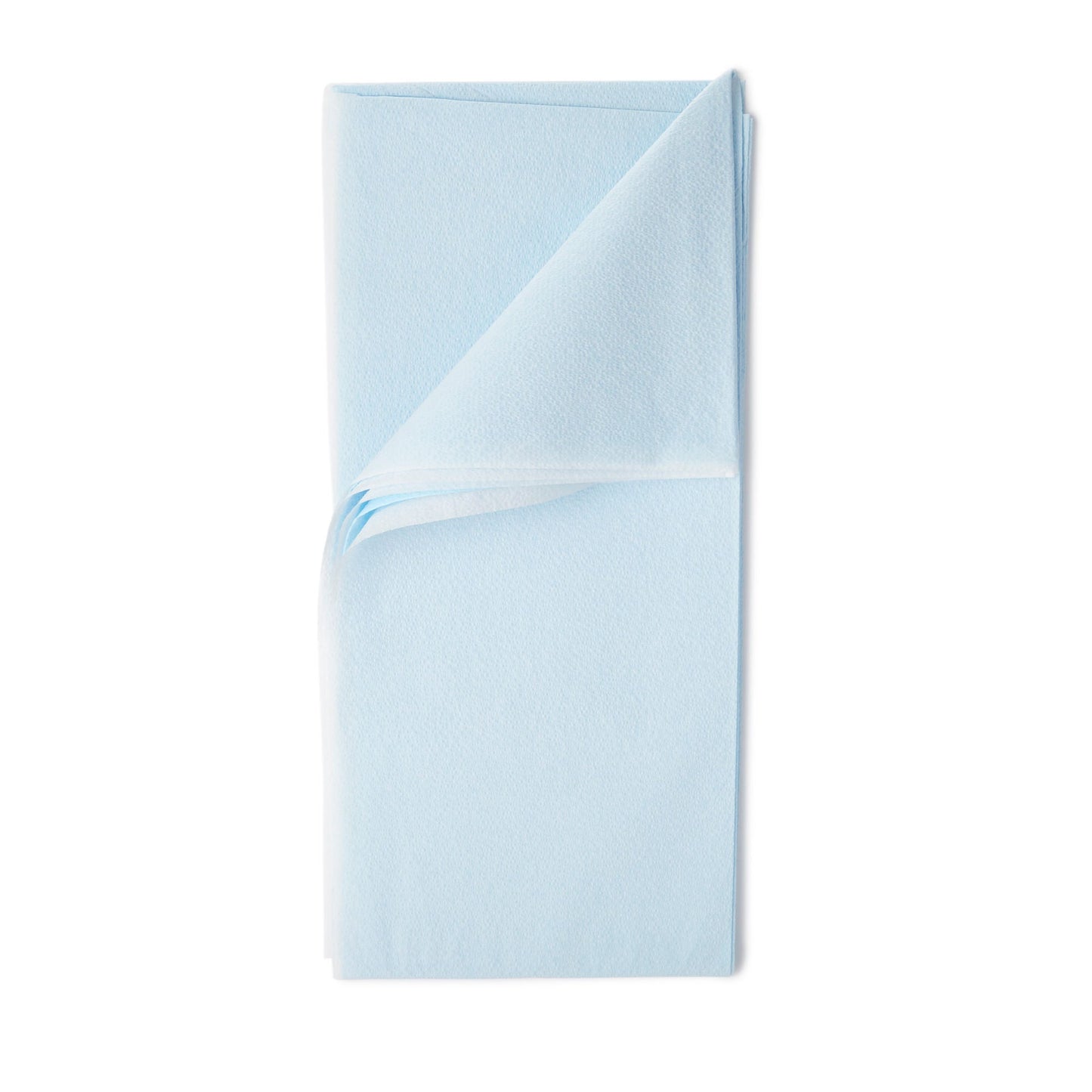 SHEET, BED TP PLASBAK WHT/BLU 40X90 (50/CS)