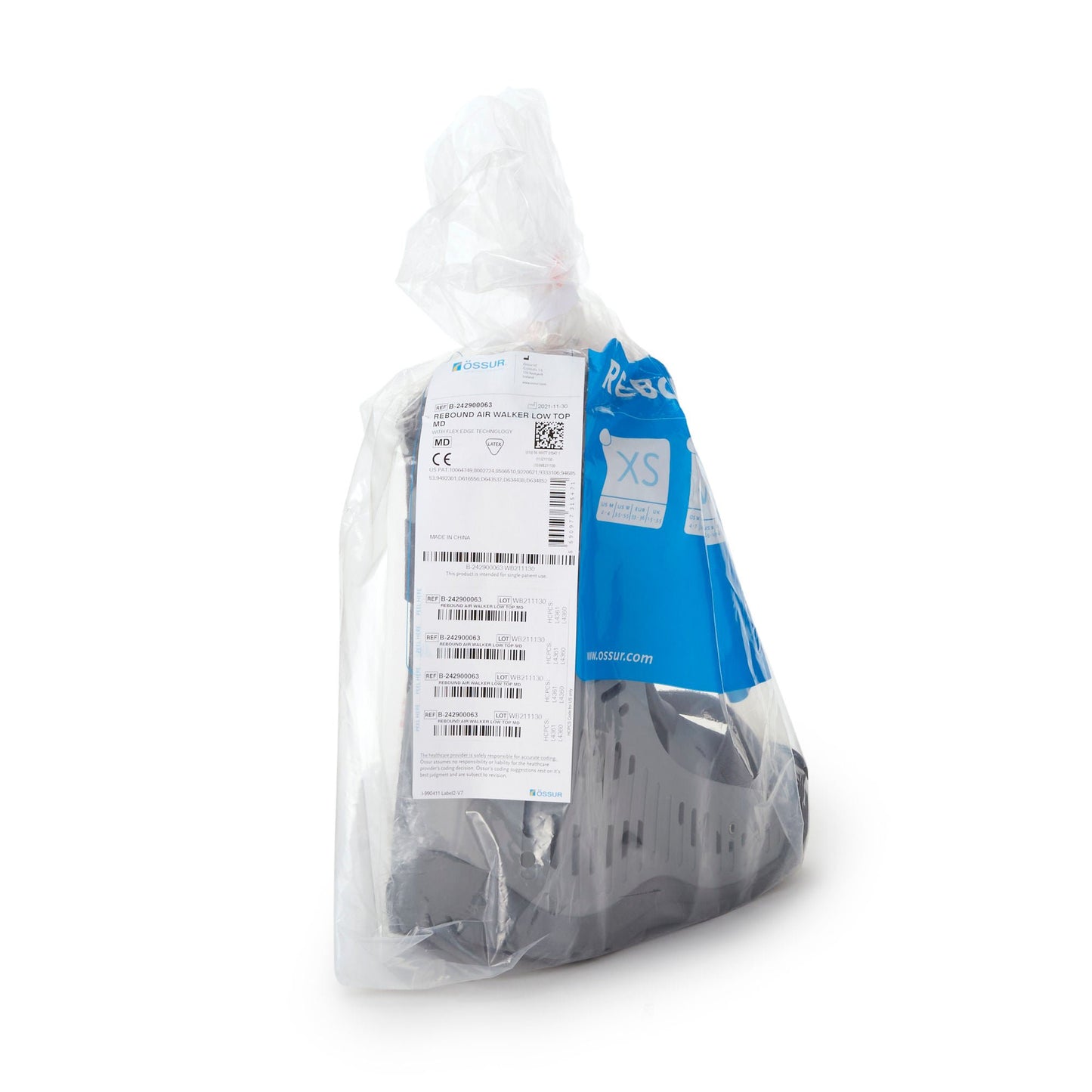 WALKER, AIR REBOUND REPL LOW TOP MED