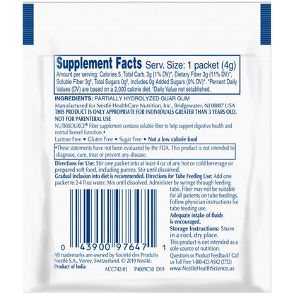 NUTRISOURCE FIBER, PDR 4GM (75/CS)