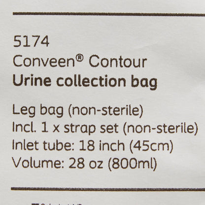 BAG, LEG W/STRAP LG 28OZ (10/BX) MENTOR