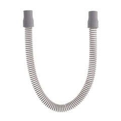 TUBING, CPAP W/RUBBER CUFFS LT-WT GRY 2'