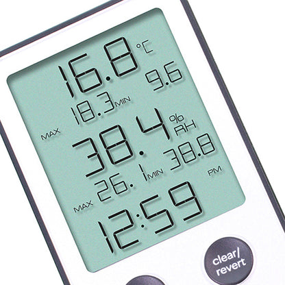 THERMOMETER TRACE DIG COMBO THERMOM/CLOCK/HUMIDITY MONITOR