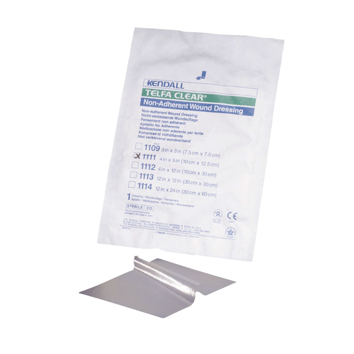 DRESSING, WND TELFA STR 4"X5" (25/CT) KENDAL