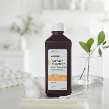 HYDROGEN PEROXIDE, 3% 16OZ (12/CS)