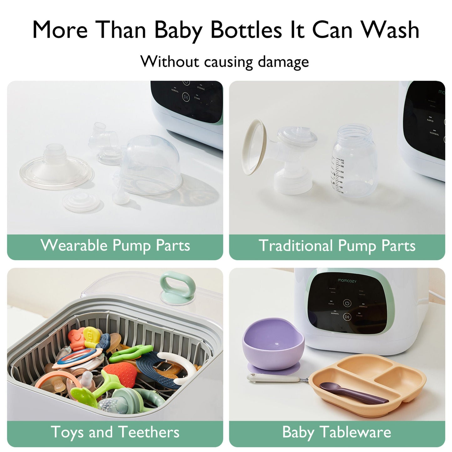 WASHER & STERILIZER, BOTTLE PRO BABY KLEANPAL