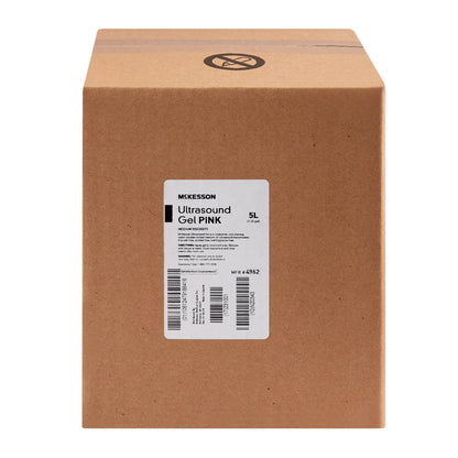 GEL, ULTRASOUND PNK 5L (4/CS)