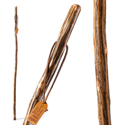 STICK, WALKING IRONWOOD HIKING/TREKKING BRAZOS FREE FORM 58"