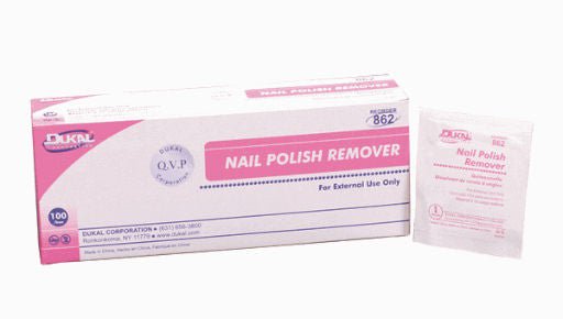 PAD, NAIL POLISH REMOVER (100/BX 10BX/CS)