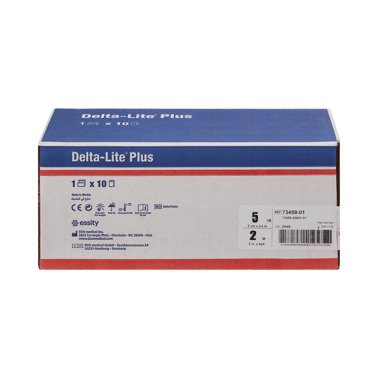 TAPE, CAST DELTA-LITE+ 2"X4YDSWHT (10/BX)