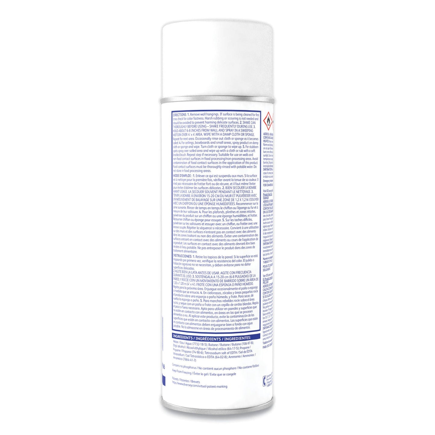 CLEANSER, WALL POWER FOAM 20OZ(12/CS)
