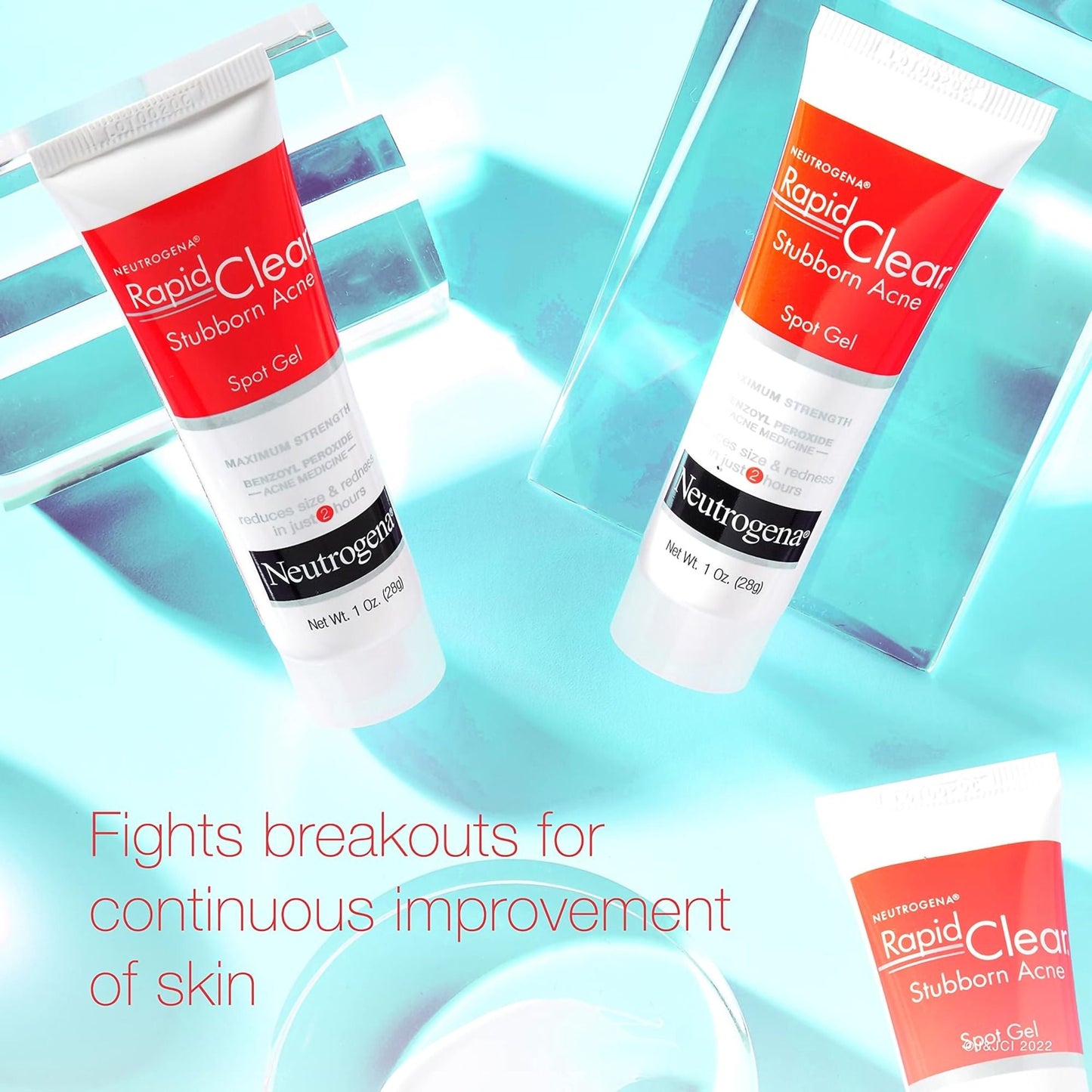 NEUTROGENA, GEL ACNE SPOT TRTMT RAPID CLR 1OZ