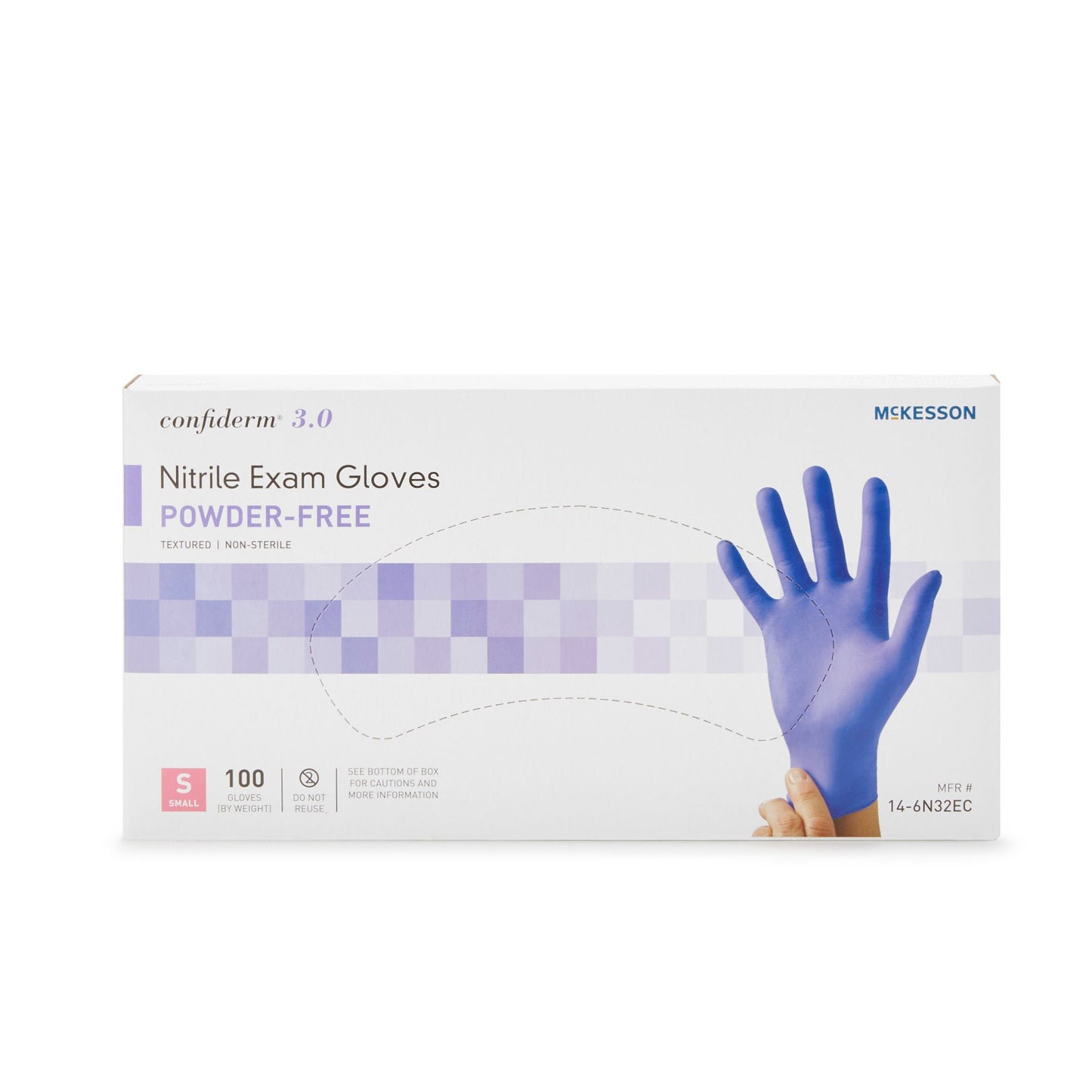GLOVE, EXAM NTRL SM N/S 3.0 (100/BX 10BX/CS)