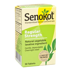 SENOKOT, TAB 8.6MG (50/BT)