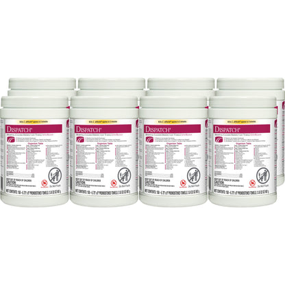 TOWEL, DISINFECTANT W/BLEACH (150EA/PK 8PK/CS)