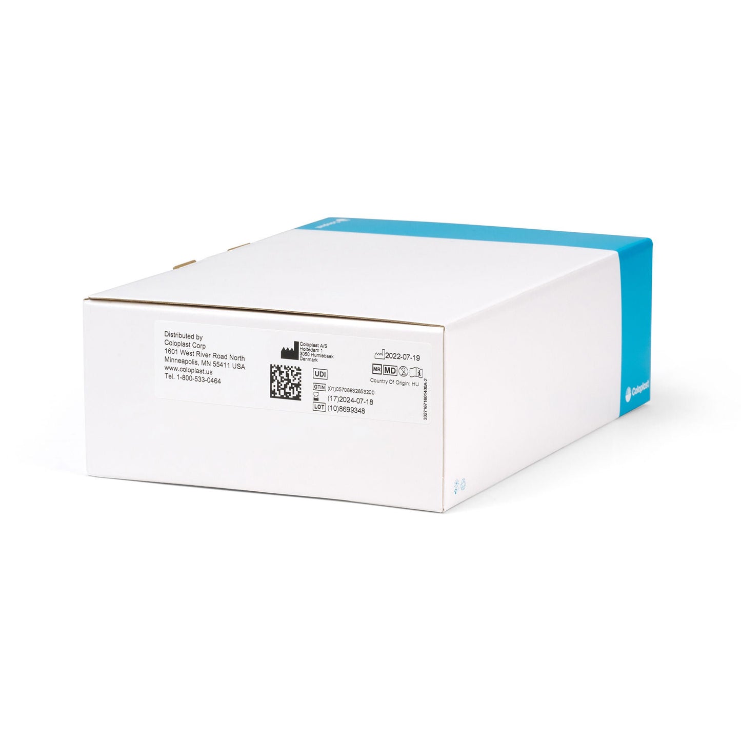 POUCH, OST CONVEX SENSURA 1PC TRANS 3/8"X2" (10/BX)
