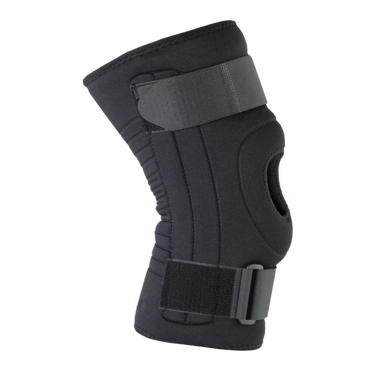 KNEE SUPPORT, NEOP W/UNIV BUTTRESS MID PATELLA BLK