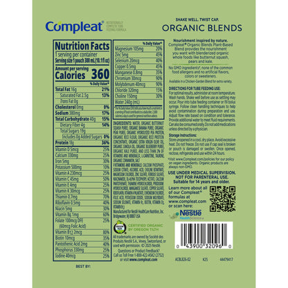 COMPLEAT, ORGANIC PLANT BASED 10.1OZ (24/CS)