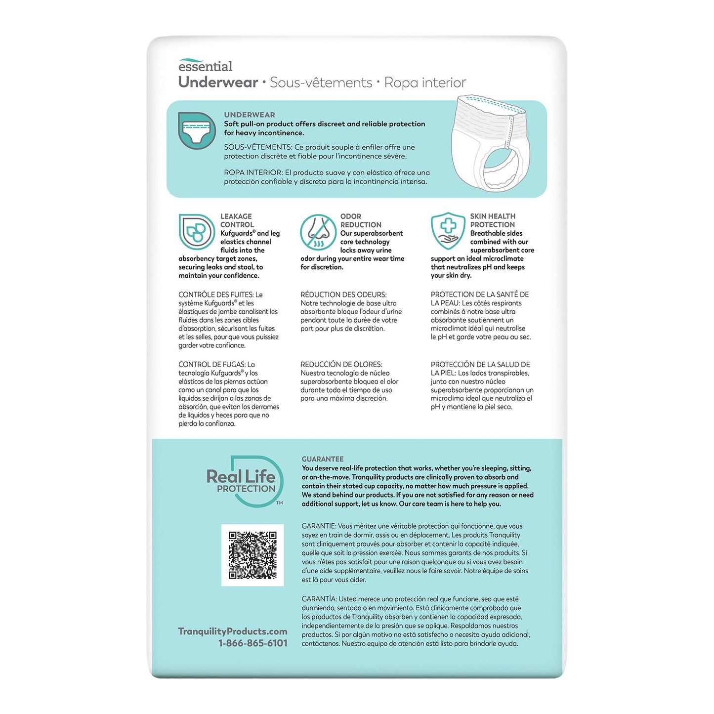 BRIEF, INCONT SELECT ABSORB DISP YTH (12/BG 8BG/CS)