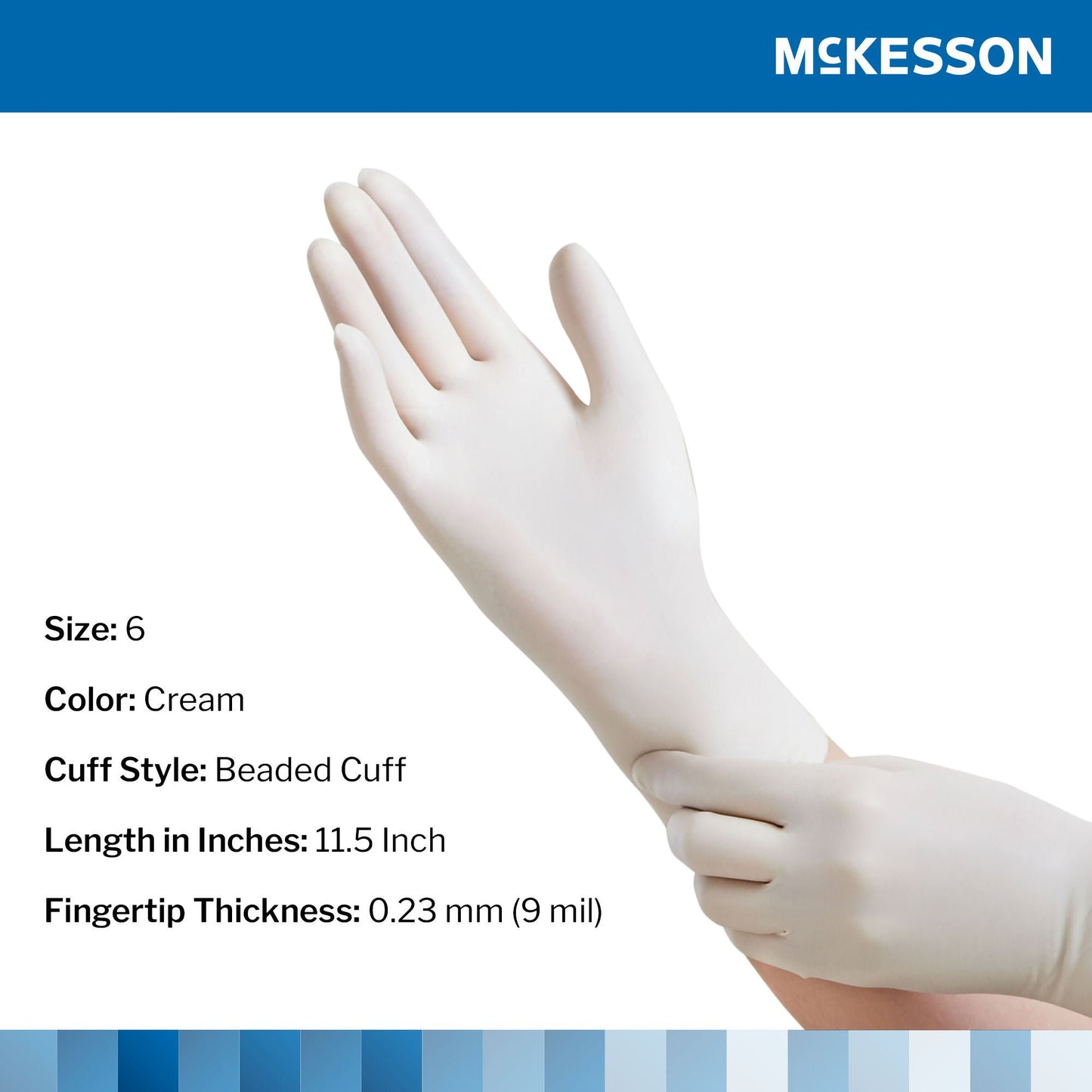 GLOVE, SURG LTX 6.0 STR2 SMTH (50PR/BX 4BX/CS)