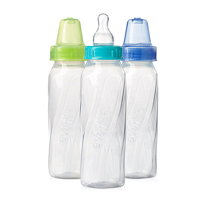 BOTTLE, CLASSIC TWIST PP CLR 8OZ (3/PK 12PK/CS)