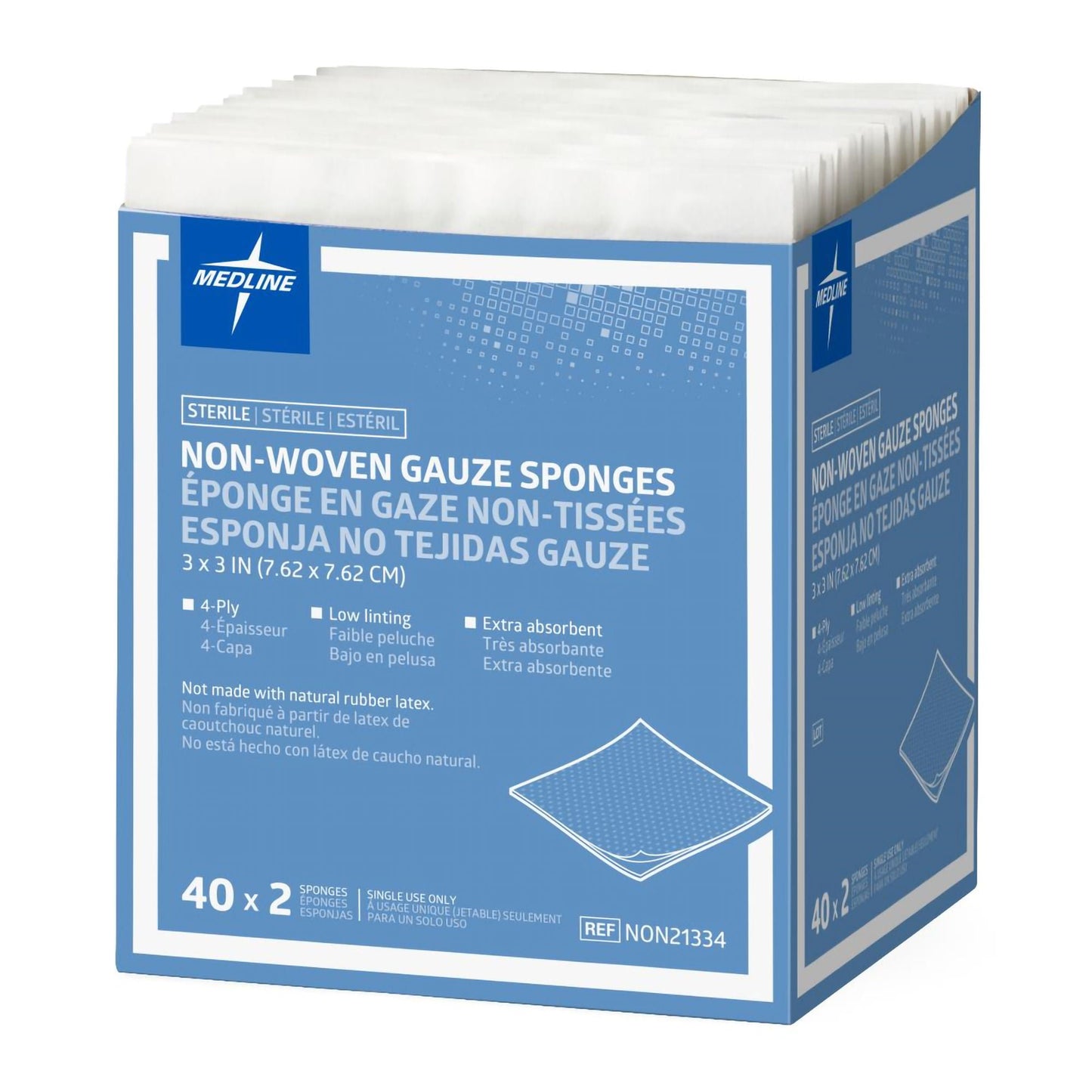 SPONGE, GAUZE NON WOVEN STR (40/BX 30BX/CS)