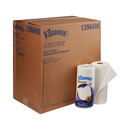 TOWEL, PAPER KLEENEX PREMIER WHT (24RL/CS) KIMCON