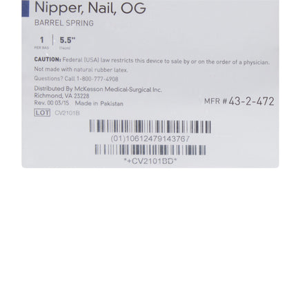 NIPPER, NAIL OG BARREL SPRNG 51/2"
