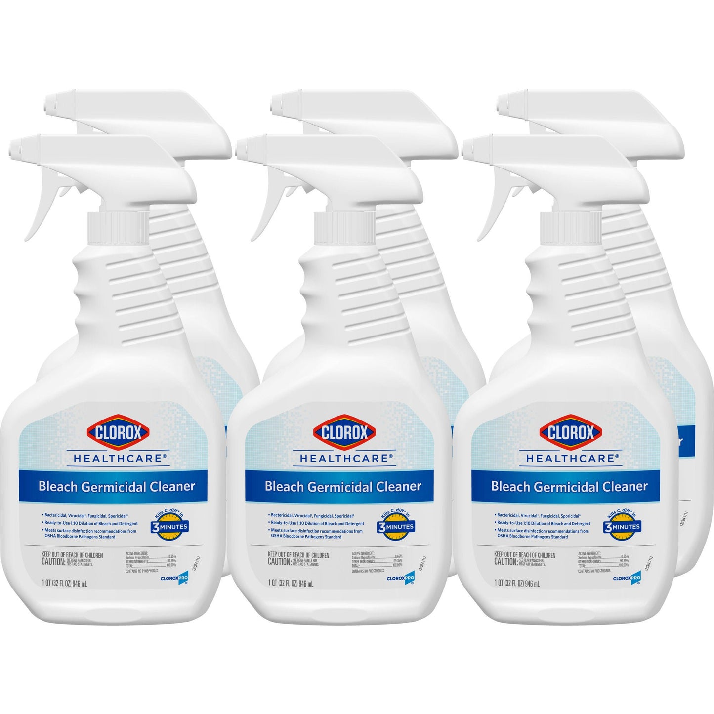 CLEANER, GERMICIDAL SPRAY CLOROX 32OZ (6/CS)