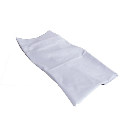 COVER, BED WEDGE ZIPPERED WHT 12"