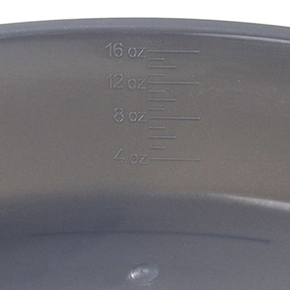 BASIN, EMESIS GRAPHITE 500ML (250/CS)